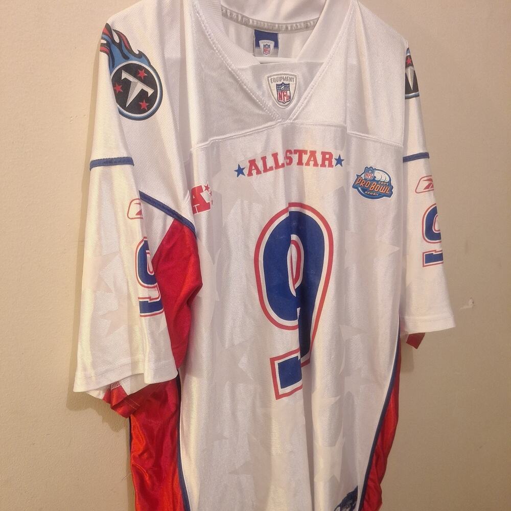 2004 Tennessee Titans NFL Authentic Pro Bowl All Star #9 Steve McNair 2XL